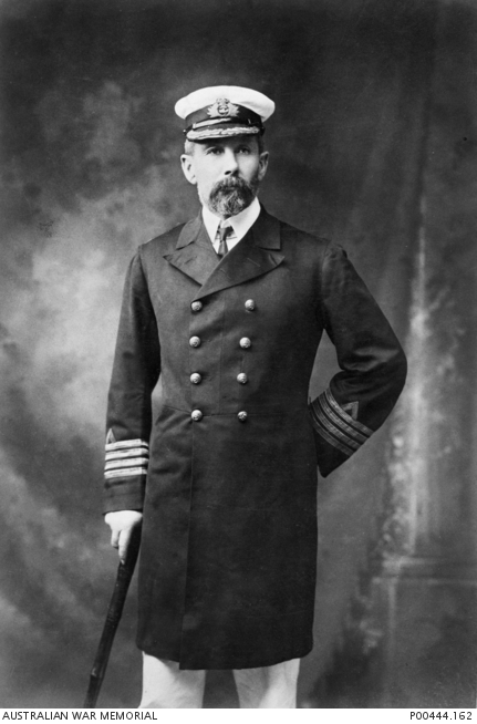 Captain William Rooke Creswell, as Naval Commandant Queensland, 1900